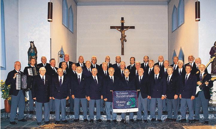 Die Fideelen Nordstrander in der Nordstrander Kirche (2008)